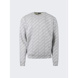 Balenciaga Mini Allover Logo Sweater Size XS